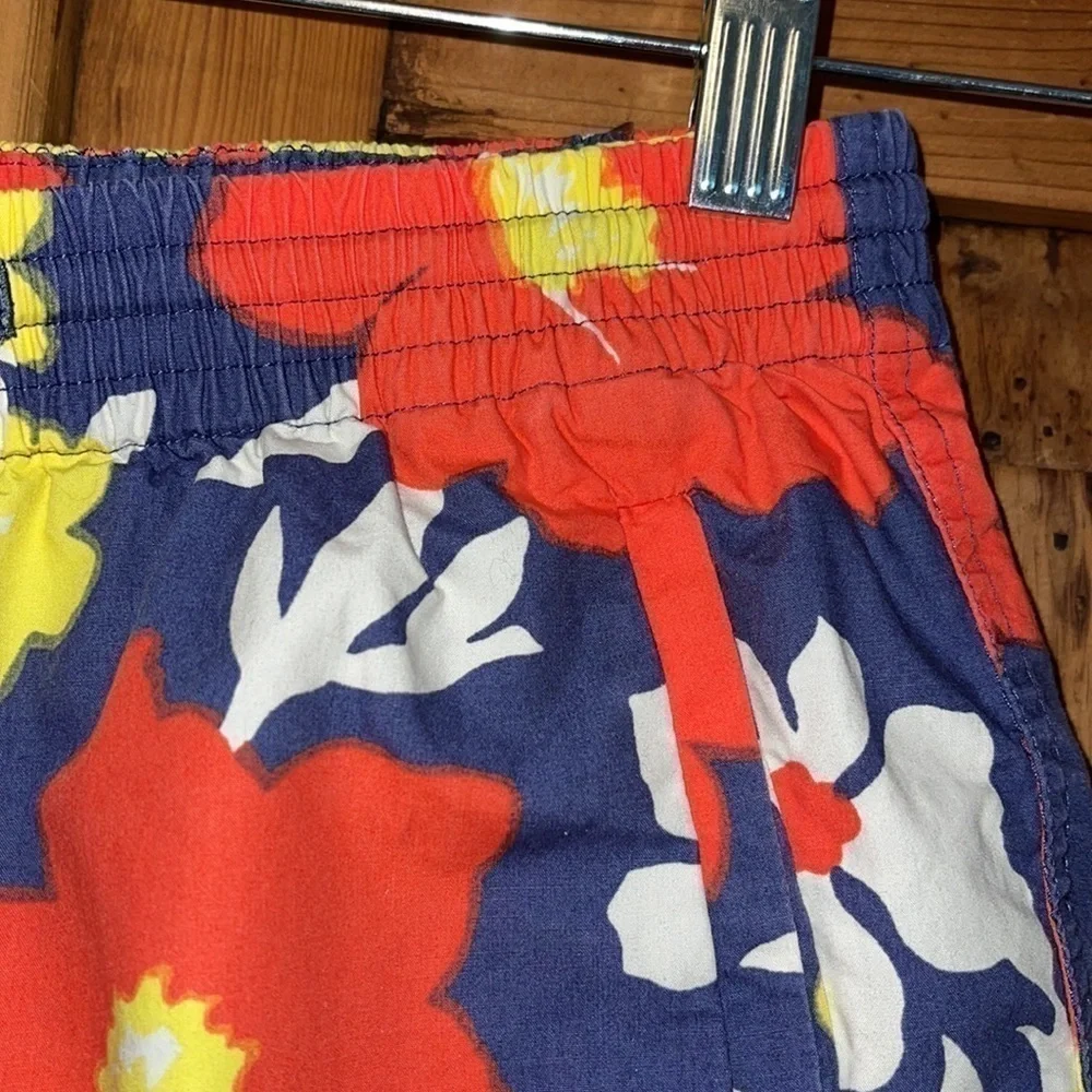 J. Crew Shorts Easy Tropical Print Floral Sz. XXXS